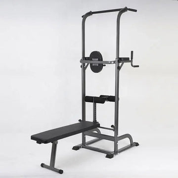 Be suitable for Fitness Equipment AB Straps Horizontal Bar Tower Multi Gym Machine Foldable Utility Weight Lifting Bench Pull Up